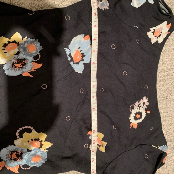 NWT Free People Sunshadows mini floral dress 2 - Picture 5 of 8